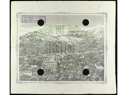 ANTIGUOS. Obligación al portador 100 Pesetas. 1 Enero 1930. 