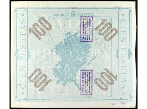 ANTIGUOS. Obligación al portador 100 Pesetas. 1 Julio 1927. 