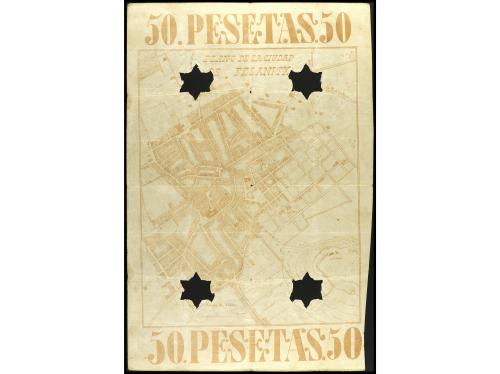 ANTIGUOS. Obligación al portador 50 Pesetas. 1 Julio 1889. B