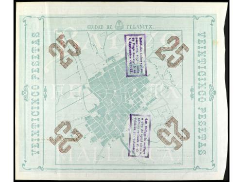 ANTIGUOS. Obligación al portador 25 Pesetas. 1 Julio 1927. B