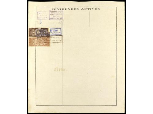 DOCUMENTOS y VARIOS. Acción 250 Pesetas. 1 Enero 1891. SOCIE