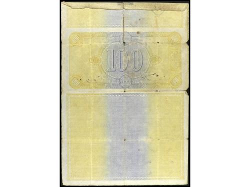 ANTIGUOS. Obligación al portador 100 Pesetas. 1 Abril 1911. 