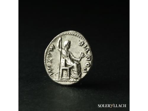 IMPERIO ROMANO. Denario. 3-14 d.C. AUGUSTO. LUGDUNUM (Lyon).
