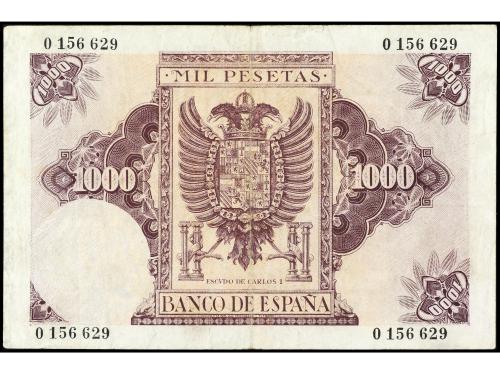 ESTADO ESPAÑOL. 1.000 Pesetas. 21 Octubre 1940. Carlos I. Ed