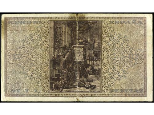 ESTADO ESPAÑOL. 1.000 Pesetas. 20 Mayo 1938. Defensa del Púl