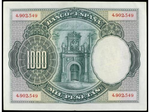 GUERRA CIVIL, ZONA REPUBLICANA. 1.000 Pesetas. 1 Julio 1925.