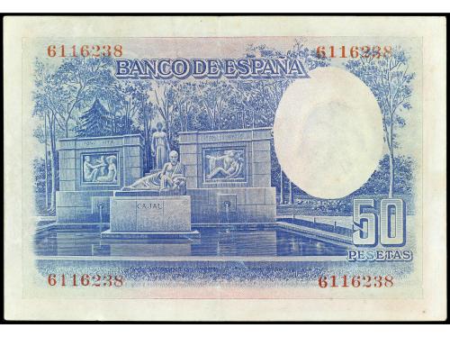 GUERRA CIVIL, ZONA REPUBLICANA. 50 Pesetas. 22 Julio 1935. R