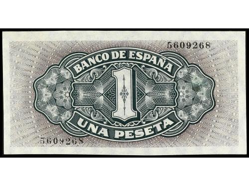 ESTADO ESPAÑOL. 1 Peseta. 4 Septiembre 1940. Carabela. Sin S