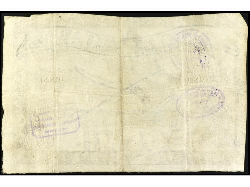 ANTIGUOS. 2.000 Reales de Vellón. 1 Agosto 1857. BANCO DE VA