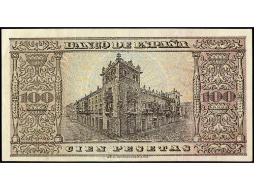ESTADO ESPAÑOL. 100 Pesetas. 20 Mayo 1938. Casa del Cordón. 