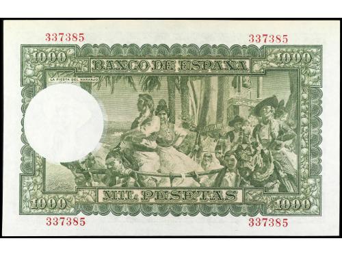 ESTADO ESPAÑOL. 1.000 Pesetas. 31 Diciembre 1951. Sorolla. S
