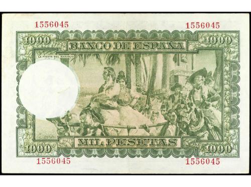 ESTADO ESPAÑOL. 1.000 Pesetas. 31 Diciembre 1951. Sorolla. S