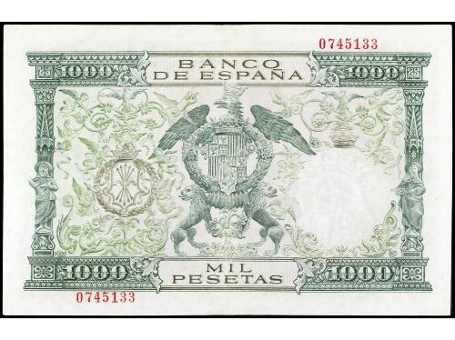 ESTADO ESPAÑOL. 1.000 Pesetas. 29 Noviembre 1957. Reyes Cató