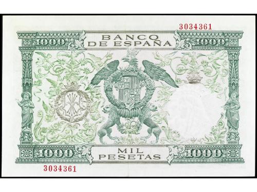 ESTADO ESPAÑOL. 1.000 Pesetas. 29 Noviembre 1957. Reyes Cató