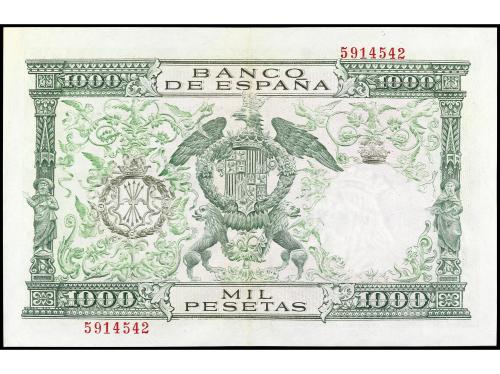 ESTADO ESPAÑOL. 1.000 Pesetas. 29 Noviembre 1957. Reyes Cató