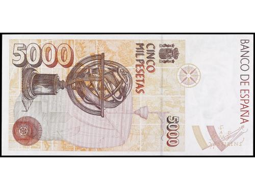JUAN CARLOS I. 5.000 Pesetas. 12 Octubre 1992. Colón. Sin Se