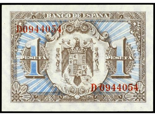 ESTADO ESPAÑOL. 1 Peseta. 1 Junio 1940. Hernán Cortés. Serie