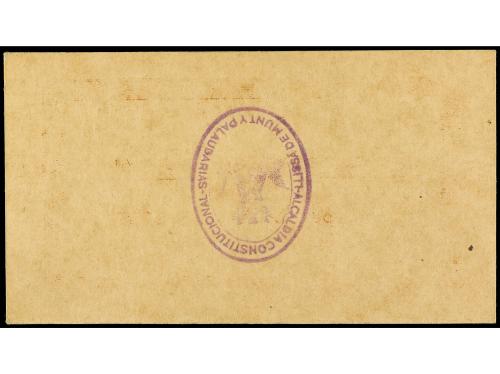 CATALUNYA. 1 Pesseta. Aj. de LLIÇÀ DE MUNT. RARO. AT-1347. E