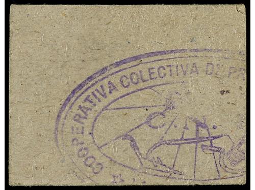 CATALUNYA. 25 Cèntims. COOPERATIVA DE PRODUCCIÓ i CONSUM. VI