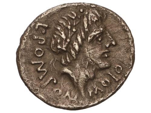 REPÚBLICA ROMANA. Denario. 97 a.C. POMPONIA. L. Pomponius Mo