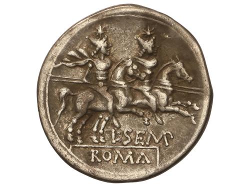 REPÚBLICA ROMANA. Denario. 148 a.C. SEMPRONIA. L. Sempronius