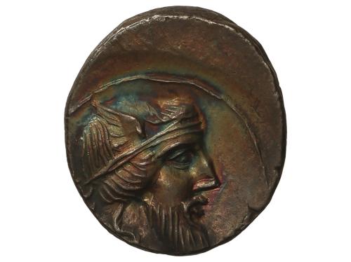 REPÚBLICA ROMANA. Denario. 90 a.C. TITIA. Q. Titius. Anv.: C