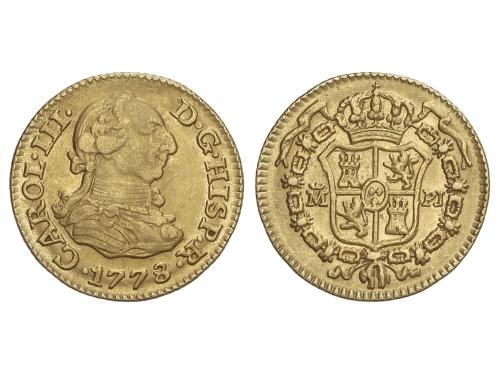 CARLOS III. 1/2 Escudo. 1778. MADRID. P.J. 1,76 grs. Restos 