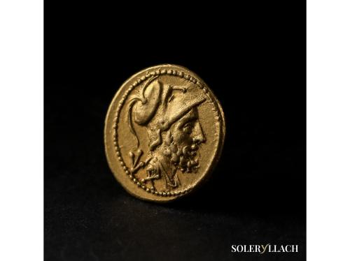 REPÚBLICA ROMANA. 60 Ases. 211-208 a.C. ANÓNIMO. ROMA. Anv.: