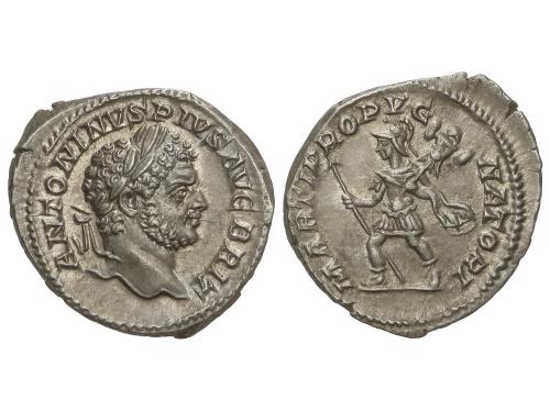 IMPERIO ROMANO. Denario. 210-213 d.C. CARACALLA. Anv.: ANTON