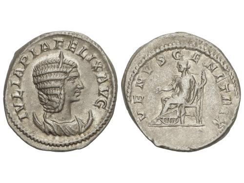 IMPERIO ROMANO. Antoniniano. 217 d.C. JULIA DOMNA. Anv.: IVL