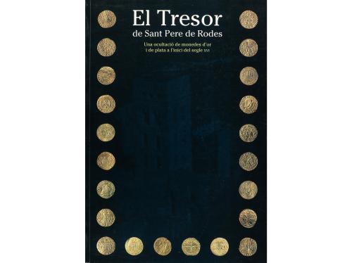 BIBLIOGRAFÍA. VV.AA. Lote 3 libros: CINC SEGLES DE NUMISMÀTI