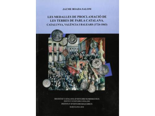 BIBLIOGRAFÍA. VV.AA. Lote 3 libros: CINC SEGLES DE NUMISMÀTI