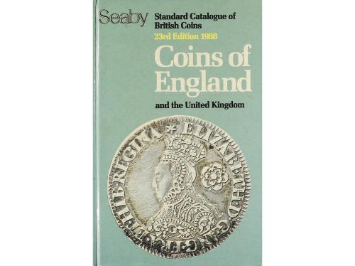 BIBLIOGRAFÍA. VV.AA. Lote 3 libros: COINS OF ENGLAND & THE U