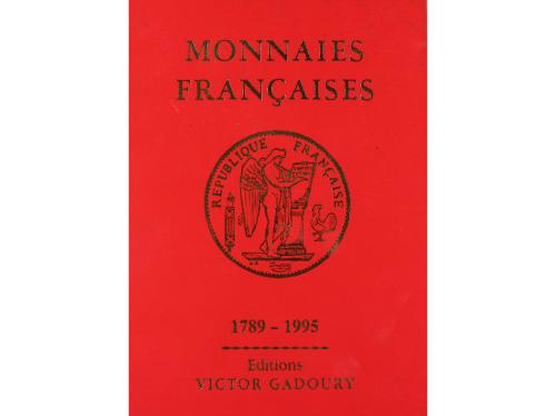 BIBLIOGRAFÍA. Gadoury, Victor. Lote 3 libros: MONNAIES ROYAL