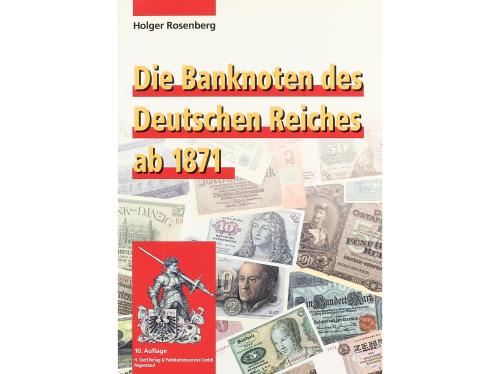 BIBLIOGRAFÍA. VV.AA. Lote 5 libros: DIE BANKNOTEN DES DEUTSC
