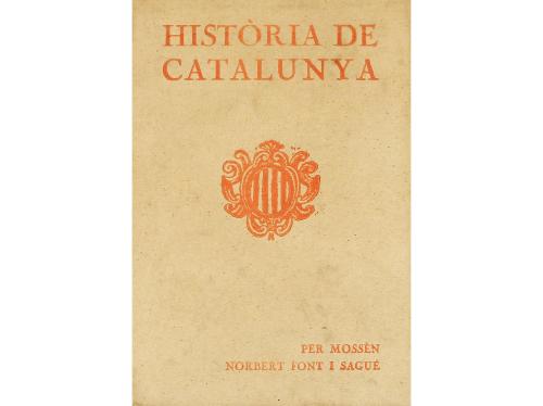 BIBLIOGRAFÍA. VV.AA. Lote 9 libros: HISTÒRIA DE CATALUNYA; L