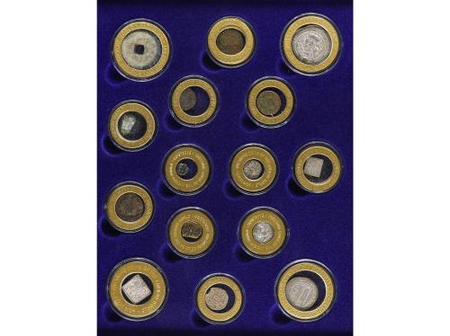 LOTES Y COLECCIONES EXTRANJERO. Lote 30 monedas Treasure Coi