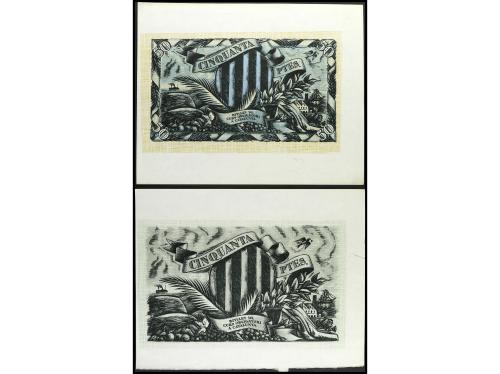 GUERRA CIVIL, ZONA REPUBLICANA. Lote 5 Pruebas de Imprenta 5