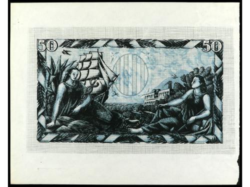 GUERRA CIVIL, ZONA REPUBLICANA. Lote 5 Pruebas de Imprenta 5