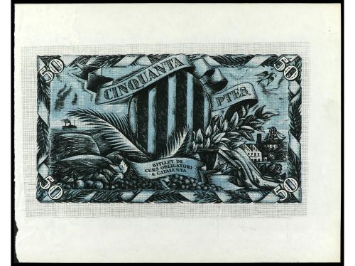 GUERRA CIVIL, ZONA REPUBLICANA. Lote 5 Pruebas de Imprenta 5