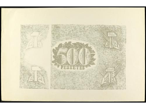 GUERRA CIVIL, ZONA REPUBLICANA. Lote 2 Pruebas de Imprenta 5