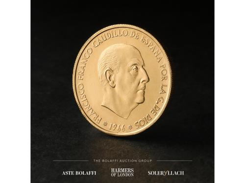 ESTADO ESPAÑOL. Prueba de presentación 50 Céntimos en oro. 1