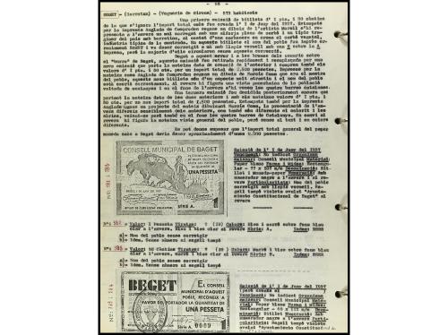 CATALUNYA. 2 Álbumes manuscritos del Catàleg de Bitllets de 