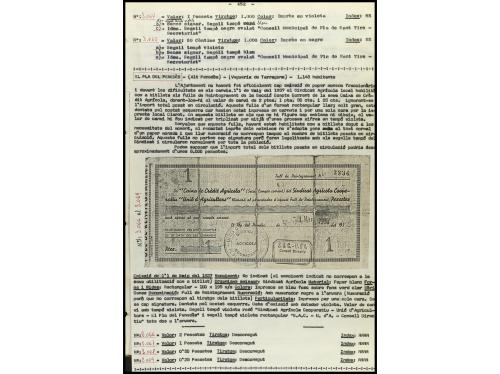 CATALUNYA. 2 Álbumes manuscritos del Catàleg de Bitllets de 
