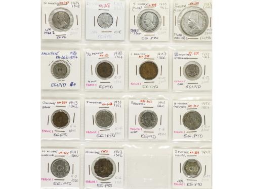 TURQUÍA. Lote 129 monedas. Siglo XIX-XX. AR, Br, Cuni, lató