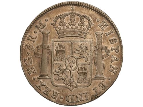 FERNANDO VII. 8 Reales. 1818. GUATEMALA. M. 26,81 grs. (Leve