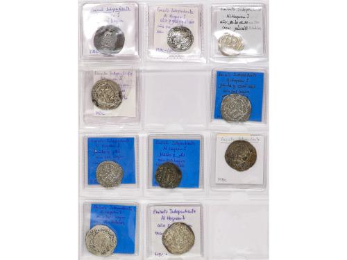 EMIRATO. Lote 30 monedas Dirhem. AL HAQEM I. AL-ANDALUS. AR.