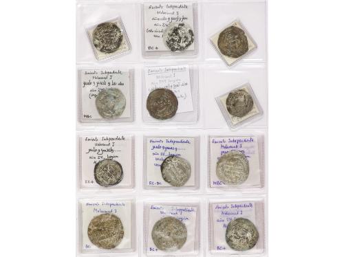 EMIRATO. Lote 68 monedas Dirham. MOHAMED I. AL ANDALUS. AR. 