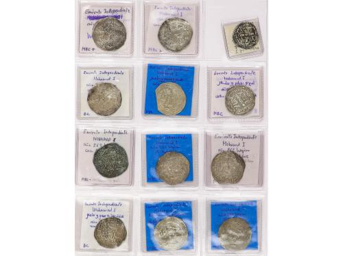 EMIRATO. Lote 68 monedas Dirham. MOHAMED I. AL ANDALUS. AR. 