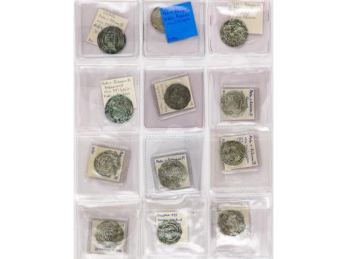 CALIFATO. Lote 48 monedas Dirham. ABDERRAMAN III. AL-ANDALUS